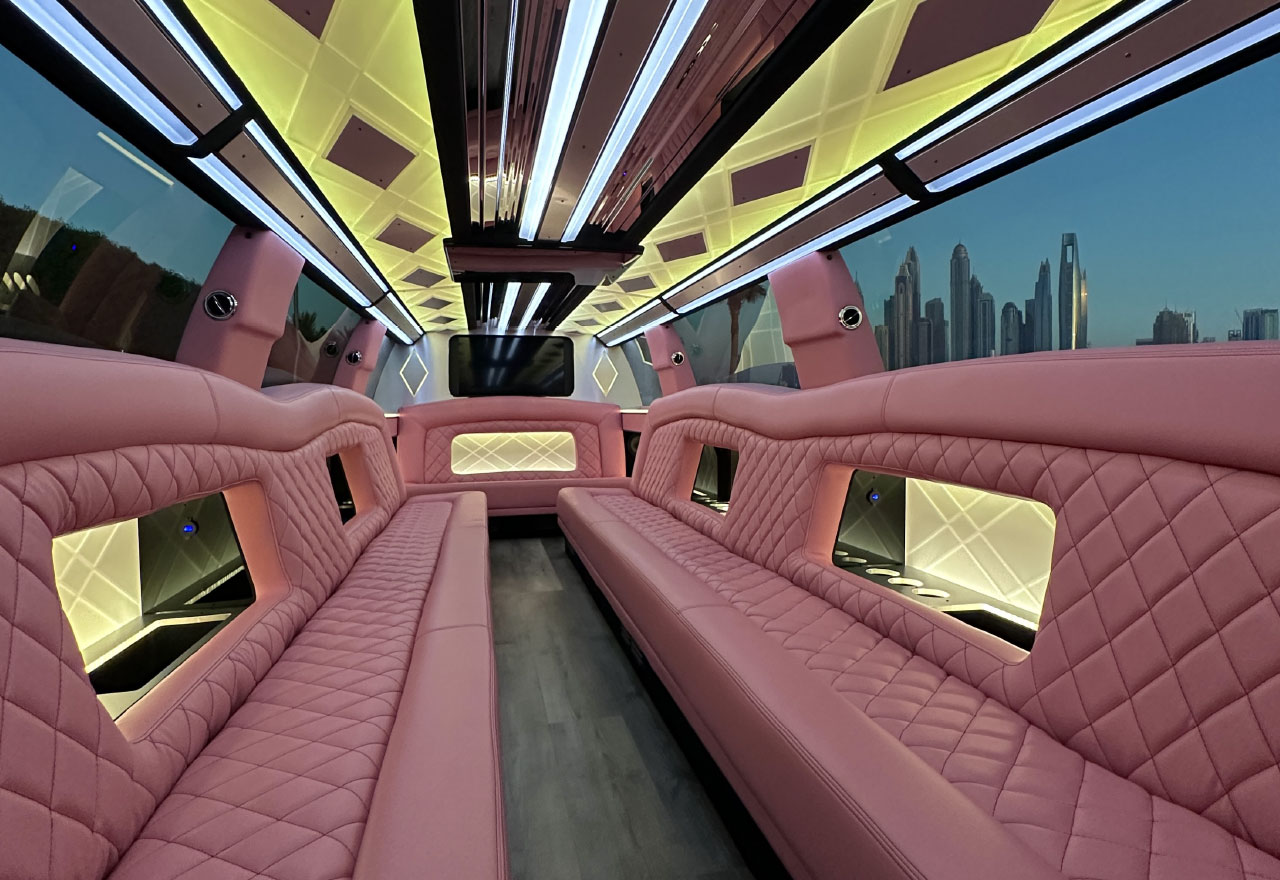 GMC Yukon Malala Edition Pink Limo [20 Seater] 3