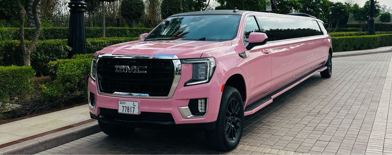 GMC Yukon Malala Edition Pink Limo [20 Seater]